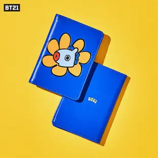 BT21 FLOWER系列 護照夾 動漫周邊旅行多功能證件包 LINE FRIENDS