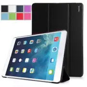 Apple iPad Air 1 (5th Gen iPad)-Poetic Slimline Stand Cover Case -Black