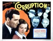 Corruption Lobby Card Preston Foster Evalyn Knapp Old Movie Photo
