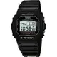 CASIO卡西歐 G-SHOCK 經典DW-5600系列電子腕錶 新春送禮-黑/42mm DW-5600E-1