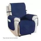 Artiss Recliner Chair Cover 100% Water Resistant Navy