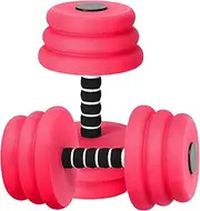 Water Aerobics Weights - Foam Water and Barbell, Light Resistance Training | Durable Floating Water Weights for Pool Exercise, Strength Training and Rehabilitation, Easy Grip Handles,