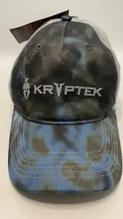 NEW Official KRYPTEK Neptune Camo MESH BACK Hat NWT Q-3 Moisture Wick Technology