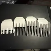 Wahl Trimmer Guards Set 4 Pcs Professional Hair Clipper Combs Guides