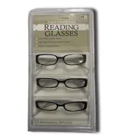 3 Pack Value Collection Women Reading Glasses+2.75 NEW!!