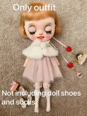 Blythe doll handmade outfit Dress Set For Blythe Azone S Ob22 Ob24