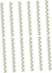 HOODANCOS Magnetic Whiteboard Border 12pcs Removable Blackboard Trim Decorative Magnetic Borders for Classroom