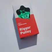 DMM Rigger Pulley w/ Becket (green) Climbing Gear Becket Pully PUL410