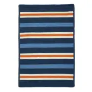 Colonial Mills Painter Stripe 3x5 Rug, Set Sail Blue - PS41R036X060S