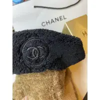 在飛比找蝦皮購物優惠-chanel香奈兒 化妝品正品的贈品 髮束帶 洗臉帶 束髮帶