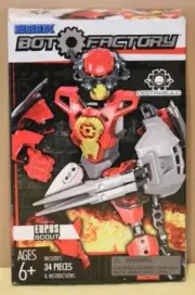 Brix "Bot Factory Eurus Scout Destra Build" Figure 34 Pc Building Set New n Box