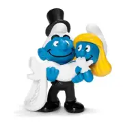 20746 Bride & Groom Wedding Smurf figure SCHLEICH Schlumpf Schtroumpf smurfs toy