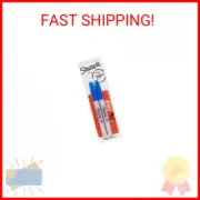 SHARPIE Permanent Markers, Fine Point, Blue, 2-Pack (1765449)