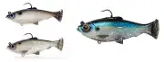 Savage Gear 4" Pulse Tail RTF Baitfish Swimbait- Choice of Colors