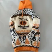 Tito's Vodka For Dog People Bottle Sweater Collectible - NEW!