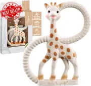 - Teething Ring - 100% Natural Rubber - Multi-Textured Surface - Soothing Relief