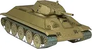 Paper 1:50 Scale Soviet T-34 Medium Tank Model Simulation Tank Model for Collection (Unassembled Kit) Display Model