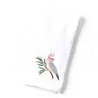 Pilbeam Living Cotton 65cm Galah Hand Towel Home/Bath Face Washer Cloth WHT/Pink