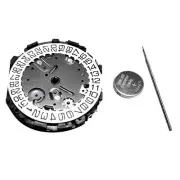 6 Hands Watch Quartz Movement For VR32B VR32 Watch Repairing Part WIth Battery