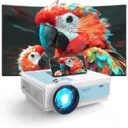 Mini Projector ,5G Wifi Bluetooth Projector,12000L Native 1920*1080 P Video P...