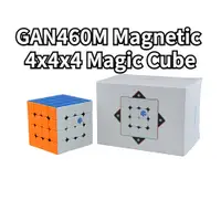 在飛比找蝦皮購物優惠-【派魔方】GAN 460M 磁性魔術方塊 淦源四階魔術方塊 