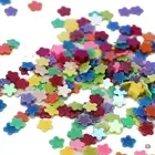 250Grams Mixed Color Flower Sequins Loose Tiny 3mm Nail Art Tips Scrapbook Craft