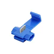 100Pcs Solderless Quick Splice Snap Wire Connectors, 18-14 AWG Splice Connector