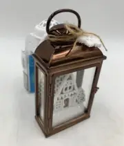 Bath & Body Works Light Up Gingerbread Snowflake House Lantern Plug In #892Y