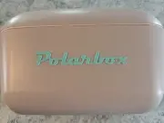 PolarBox Cooler Ice Box Retro Preppy Pink & Teal NWT Adj Strap Picnic Camping