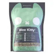 Rufus & Coco Wee Kitty Eco Plant Clumping Cat Litter 2 Kg