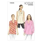 NEW Vogue V9006 Misses' Cowl-Neck Top Pattern By Spotlight