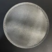 8” Solid Silver Carbon Fiber Composite Dust Cap Subwoofer Speaker 203mm Cone Sub