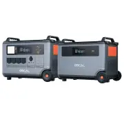 [EU Direct] Blackview Oscal PowerMax 3600 Rugged Power Station + Oscal BP3600 3600Wh Extra Battery Pack, 3600Wh to 57600