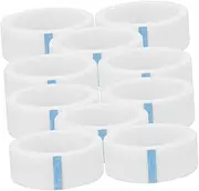 10 Rolls Non-Woven Fabric Paper Fabric Tape Eyelash Grafting Tape Fabric Lash Tapes Tape for Eyelash Extensions Adhesive Eyelash Tape Beauty Tape Eyelash Tool Sensitive