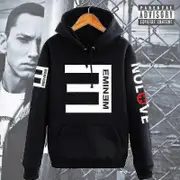 Eminem Sweatshirt Eminem Anti-e Hip-hop Thickened Pullover Sweatshirt For Men And Women Hoodie high quality high quality black L