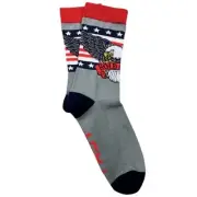 Eagle Patriotic Novelty Socks OSFM