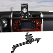 Car Instrument Panel Track Mobile Phone Holder Fit for Toyot@a FJ Cruiser 2007-2021 Car Phone Holder Mount Dash Panel Track Cell Phone Holder Central Air Vent Multifunctional Phone Holder Accessories