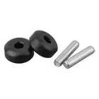 Efficient Replacement Wheels for Tineco Floor 3 and S3 Vacuums Set of Two