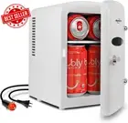 Retro Mini Portable 4L Fridge Skincare Beauty Serum Face Mask Personal Cooler