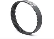HTD 5M 255 Synchronous Wheel Rubber Close Loop Timing Pulley Belt 25mm Width (NO.605)(5m-260-25mm)