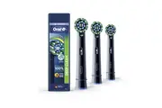Oral B Toothbrush Refill Cross Action Black 3 pack