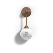 Induction Night Light Intelligent Human Body Induction Bedside Lamp Suitable for Corridor Bathroom-Brown
