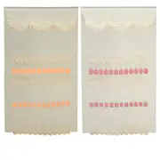 Peach Pink Living Room Decor Satin Sheer Window Curtain Drapes Panels 60x90"