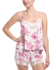 In Bloom by Jonquil Floral Challis Cami Short Set