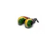 GUYANA COUNTRY FLAG MINI BOXING GLOVES .. NEW