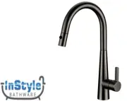 New- Otus Lux Range- Pull Out Kitchen/Laundry Mixer- BRUSHED GUN METAL