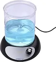 Eacam Magnetic Stirrer Mini Magnetic Mixer Speed Adjusting with Stir Bar No Heating 2000ml Stirring Capacity Lightweight Magnetic Stirrer for Laboratory Kitchen Homebrew
