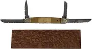 CONGRESS FOLDER KIT – S309 - POCKET KNIFE KIT - PREMIUM KNIFE SUPPLY - KNIFE MAKING (LEOPARD)