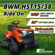 BWM HST15/38 Ride On Mower – Hydro 38'' Automatic Mower