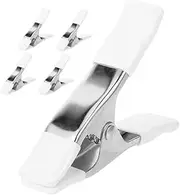 ORFOFE 5Pcs Heavy Duty Backdrop Spring Clips with Protective Cover Photography Clamps for Securely Holding Backgrounds for Photography Home Improvement DIY Projects